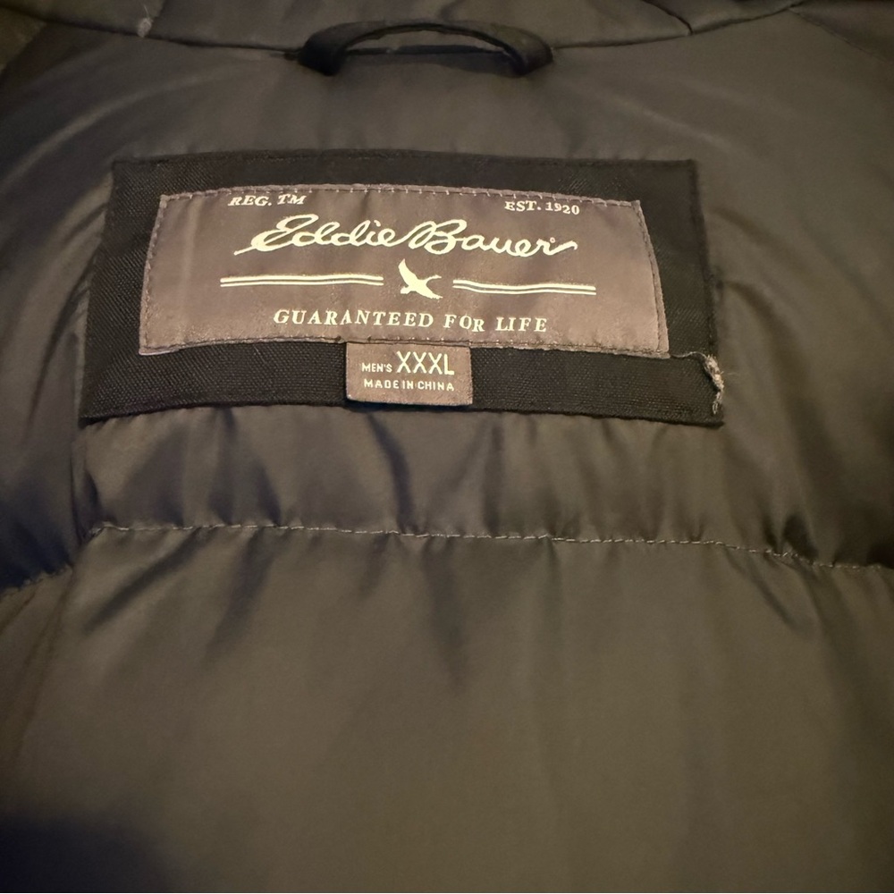 Eddie Bauer Down Winter Jacket With Detachable Fu… - image 6